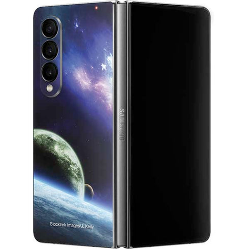 Bird-Shaped Nebula Galaxy Z Fold4 5G Skin